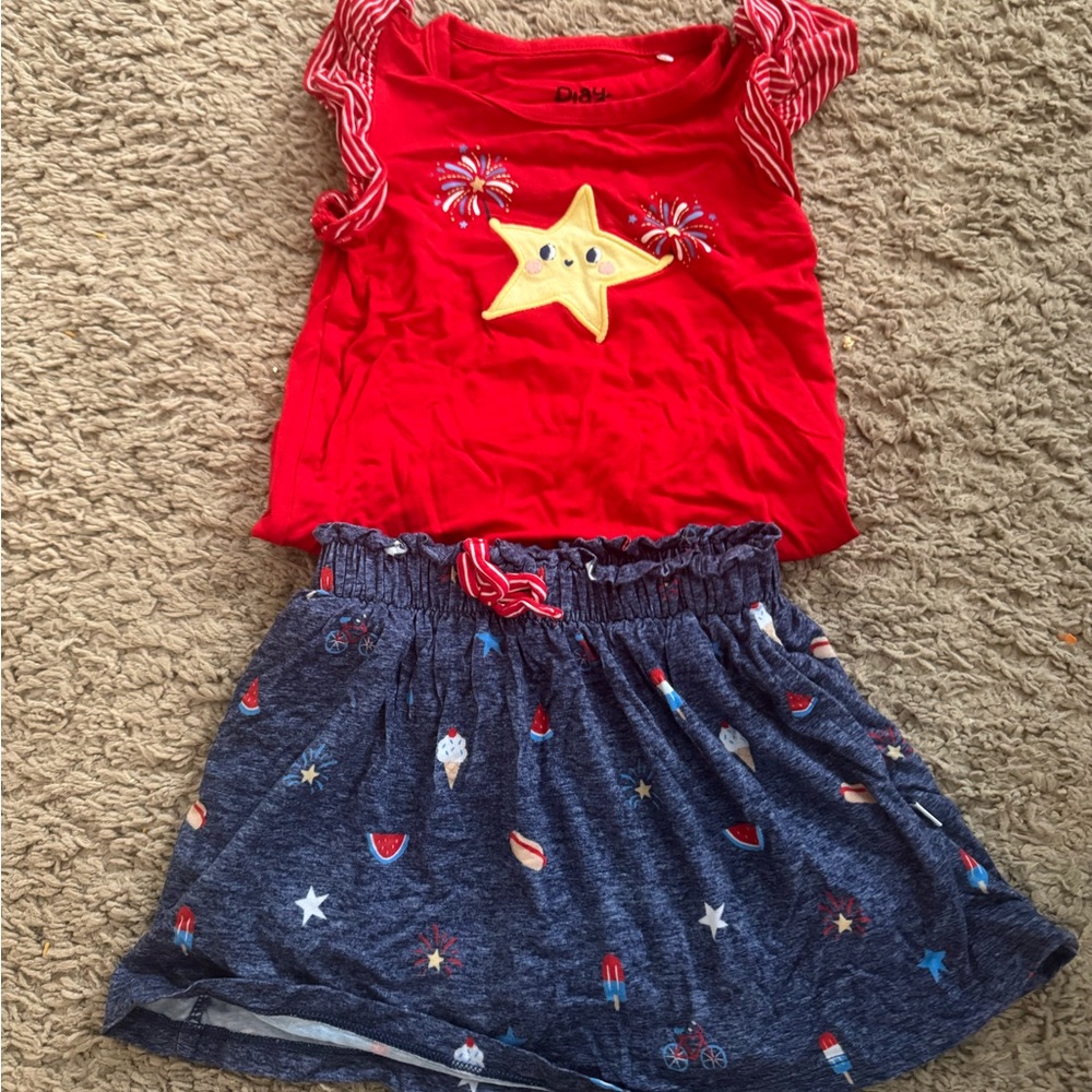 Little Sleepies two piece girl set